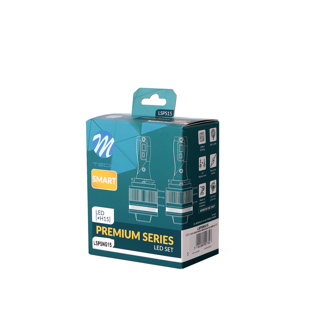 LED SET M-TECH PREMIUM SMART NG SERIES H3, LSPSNG3, 55938