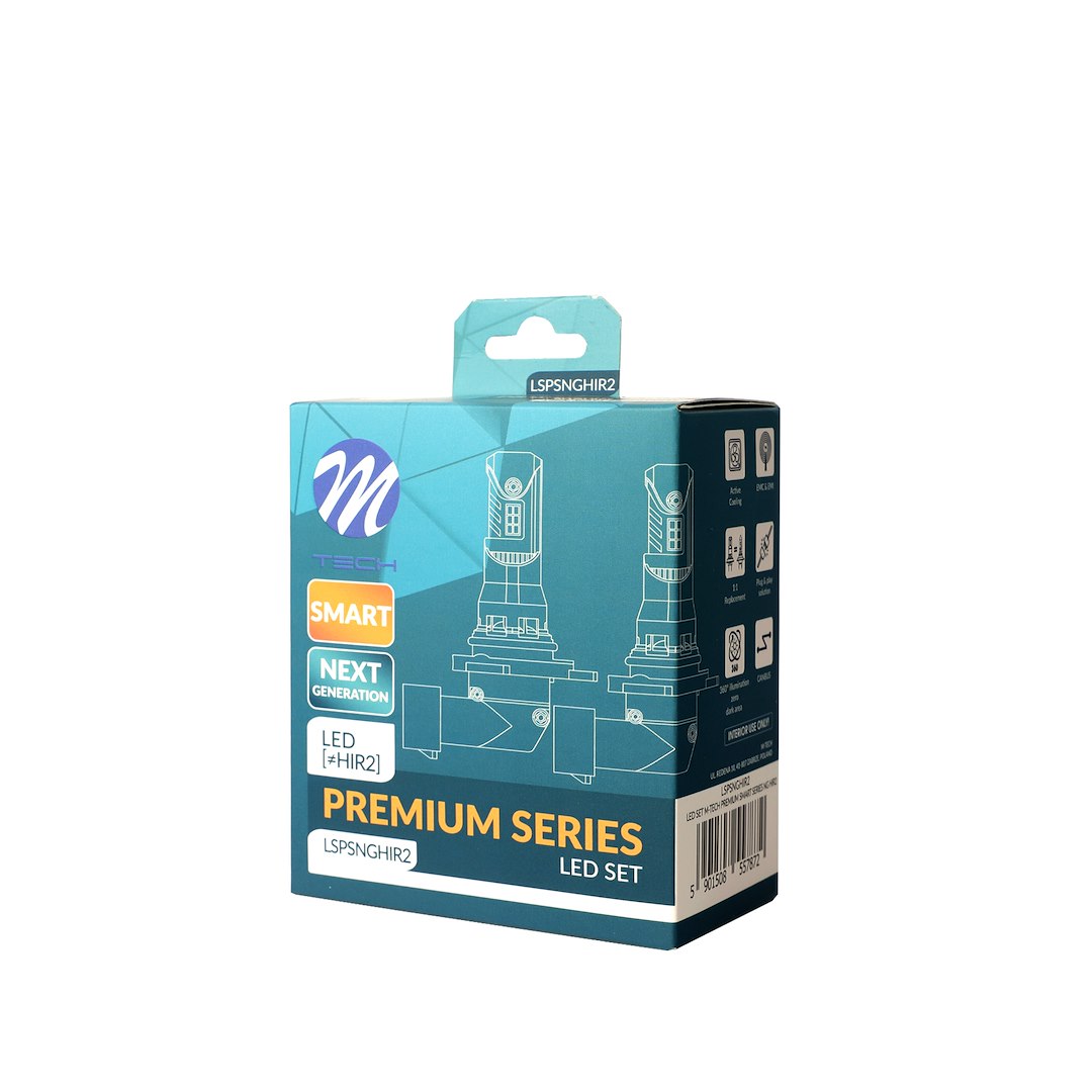 Autožárovky LED SET M-TECH PREMIUM SMART NG SERIES HIR2, LSPSNGHIR2, 55787