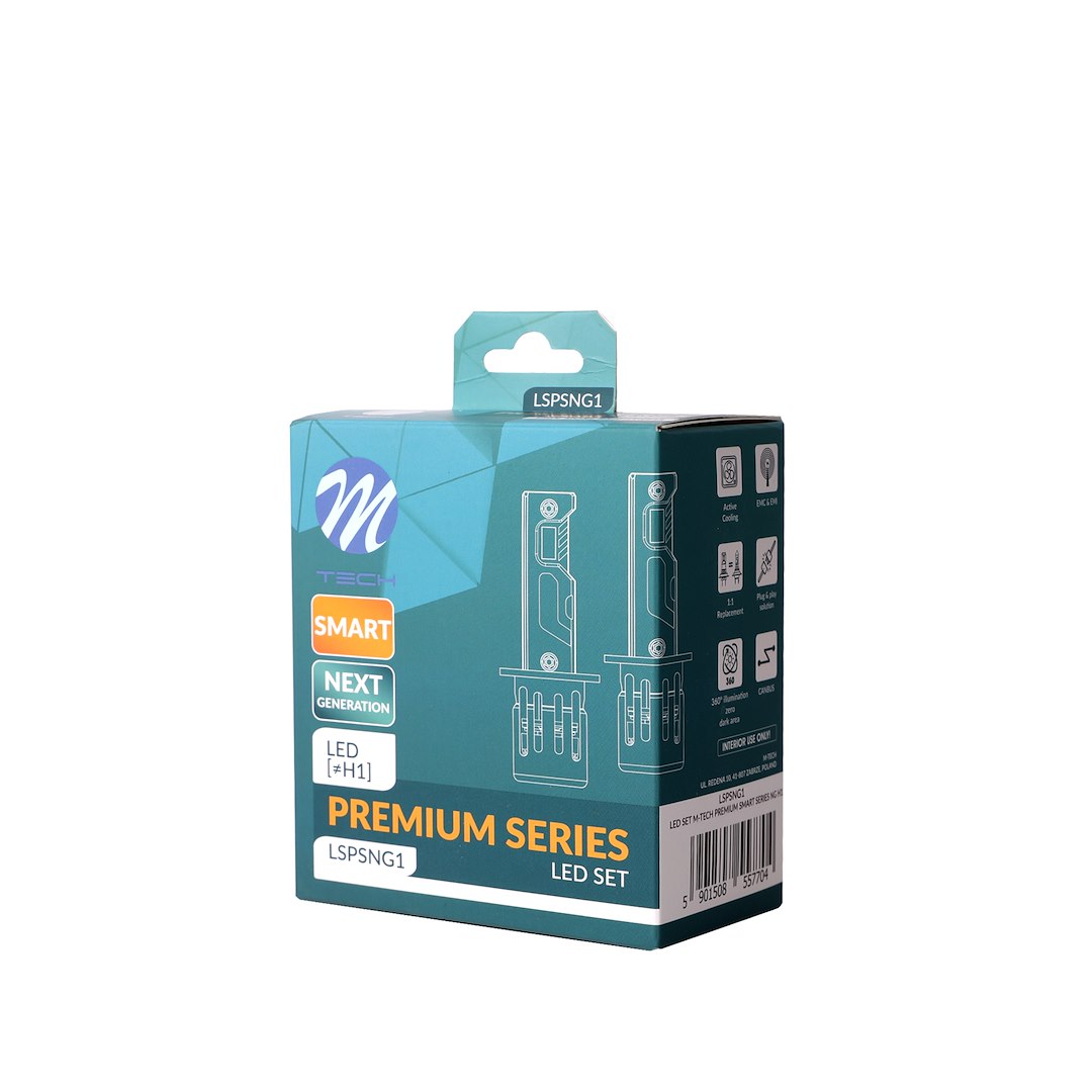 LED SET M-TECH PREMIUM SMART NG SERIES H1, LSPSNG1, 55770