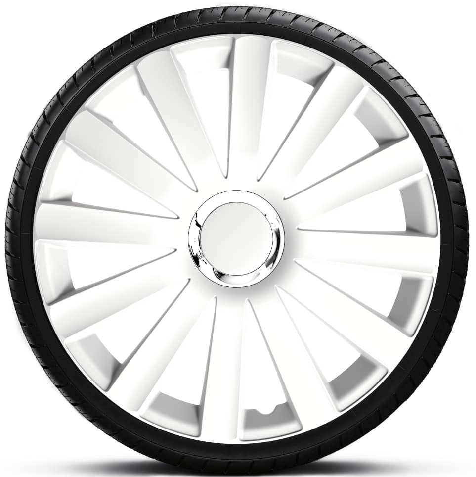Poklice 15" SPYDER PRO WHITE