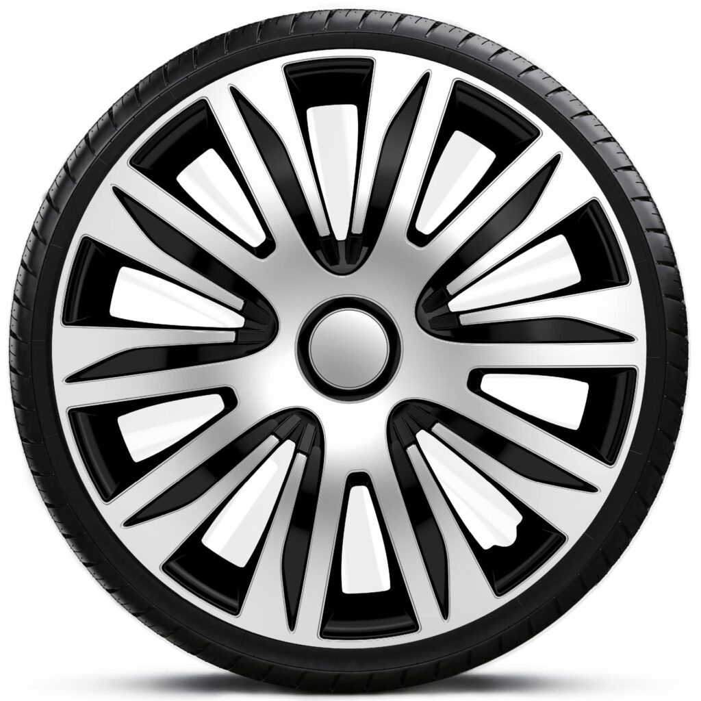 Poklice 16" NARDO SILVER BLACK