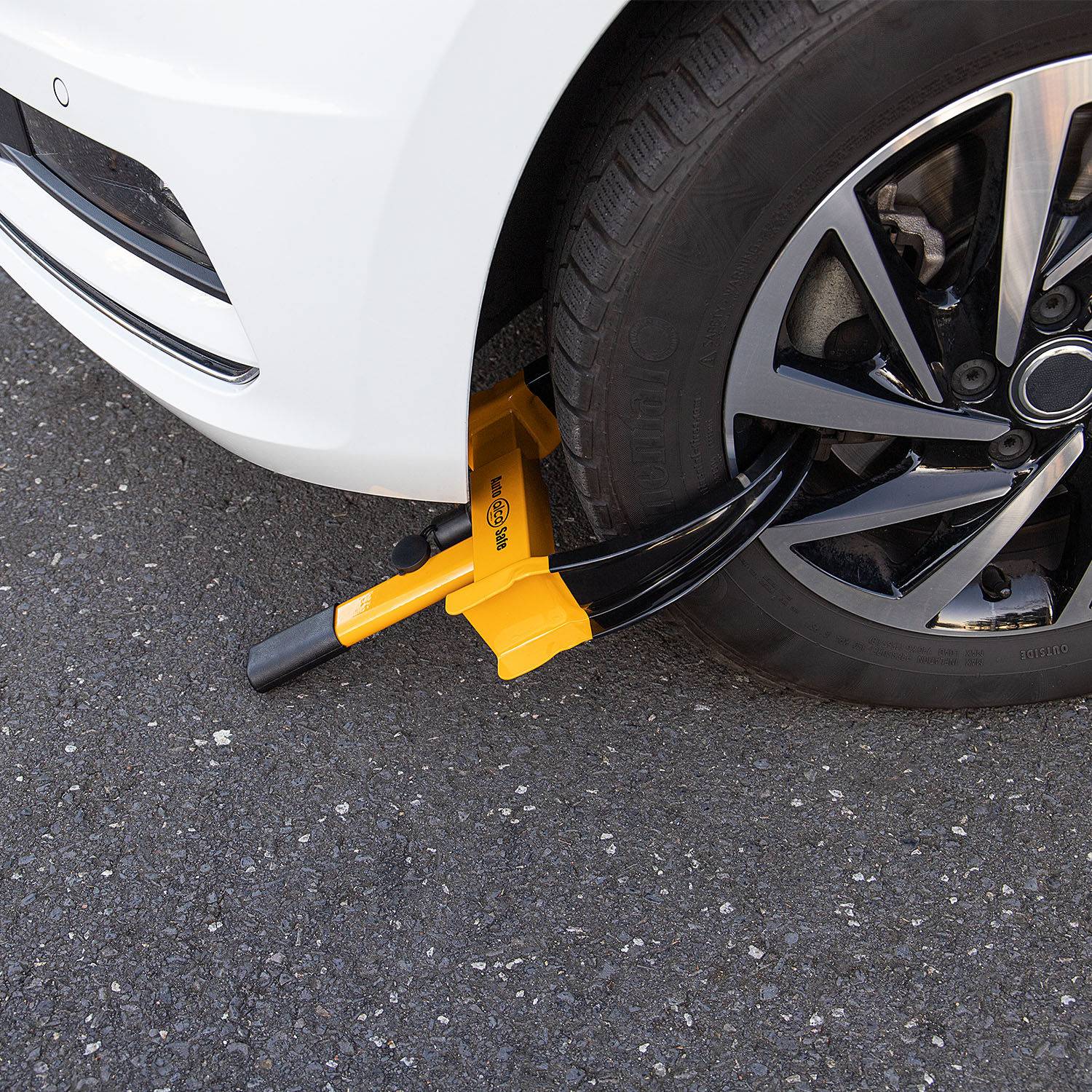 Zámek - botička na kolo automobilu AutoSafe PowerBlock - Alca Germany v kartonu, 306010