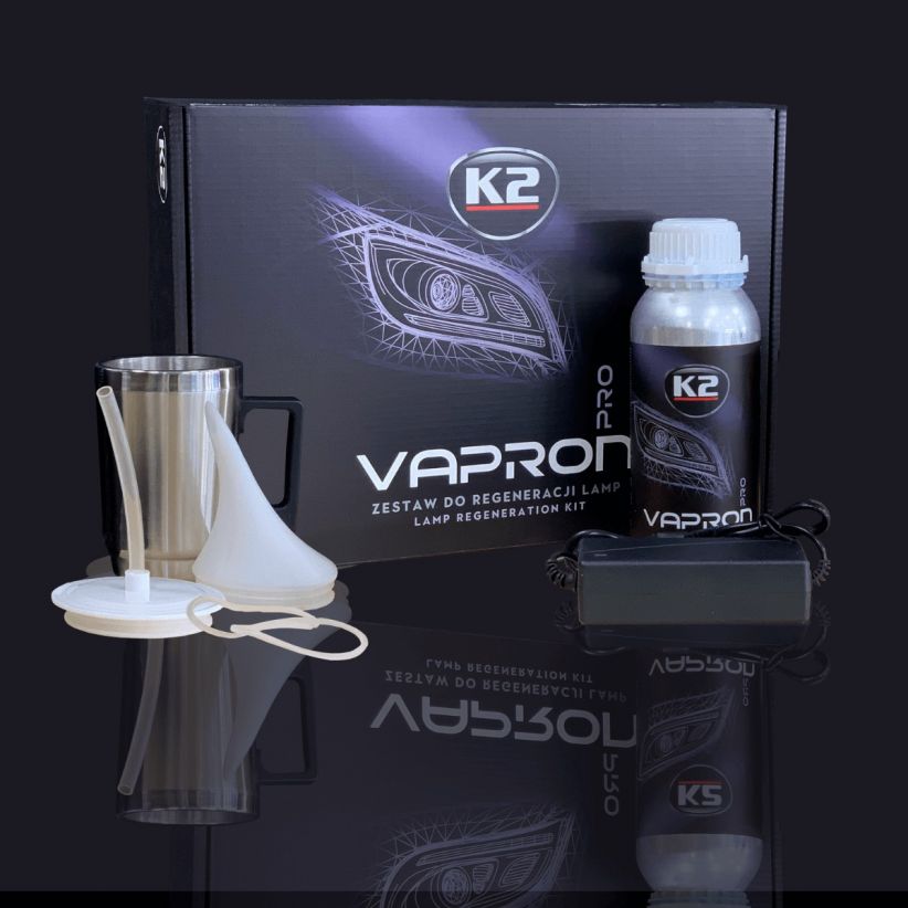 K2 Vapron Pro profesionální sada na renovaci světlometů, D7900