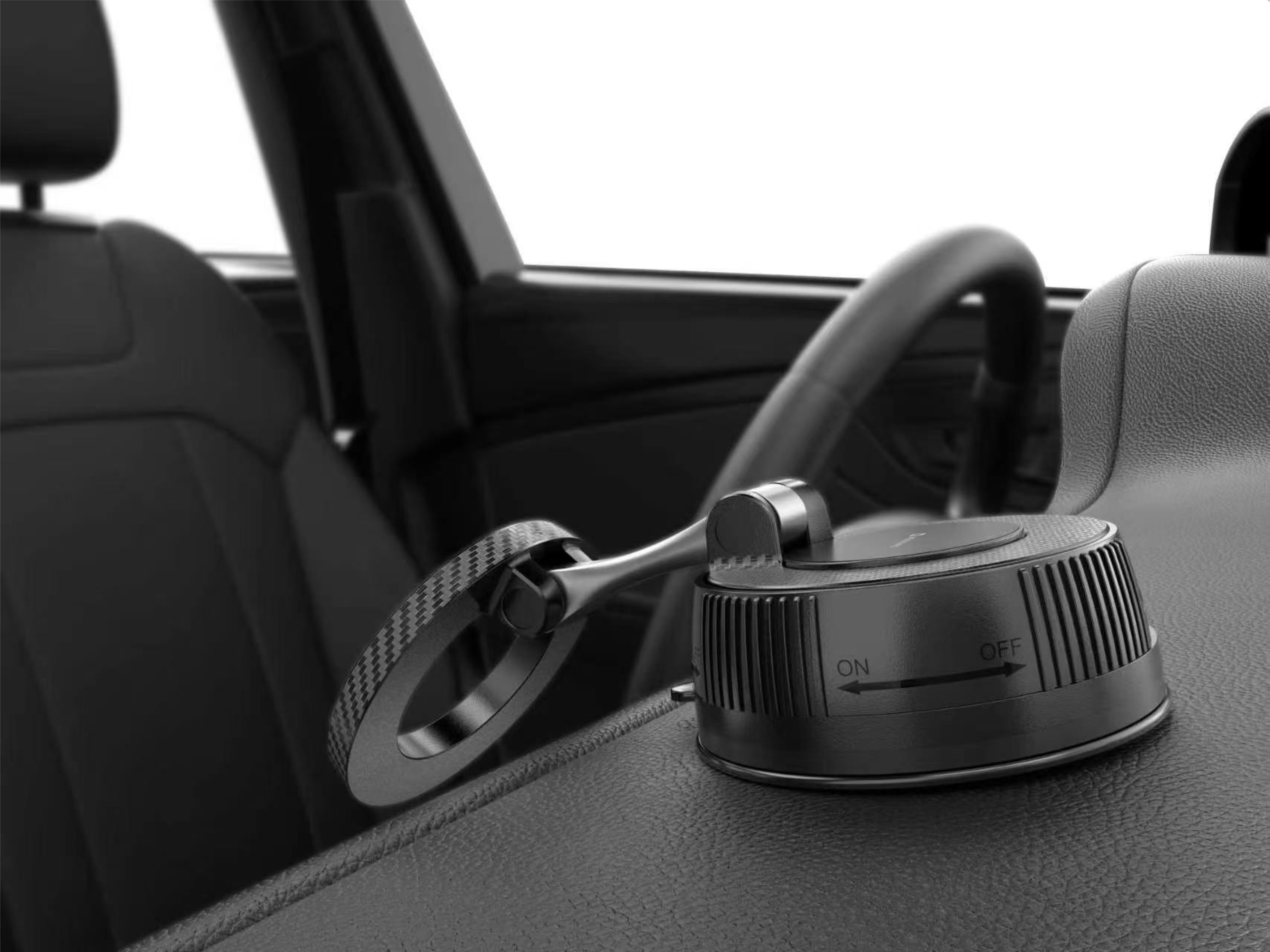 Magnetický držák mobilu do auta SWISSTEN S-GRIP MagLock (kompatibilní s MagSafe), 49616