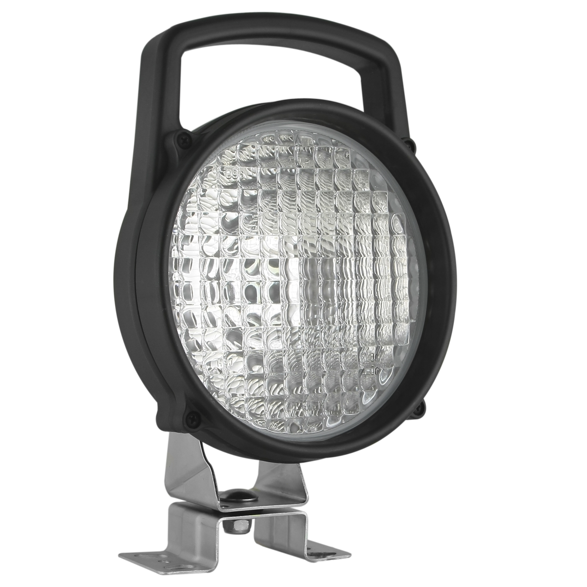 Pracovní světlo kulaté s držákem a vypínačem, 09338  VÝPRODEJ