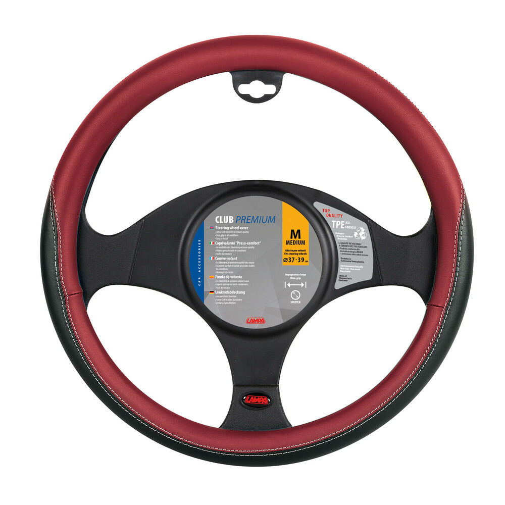 Potah na volant červený 37-39 cm