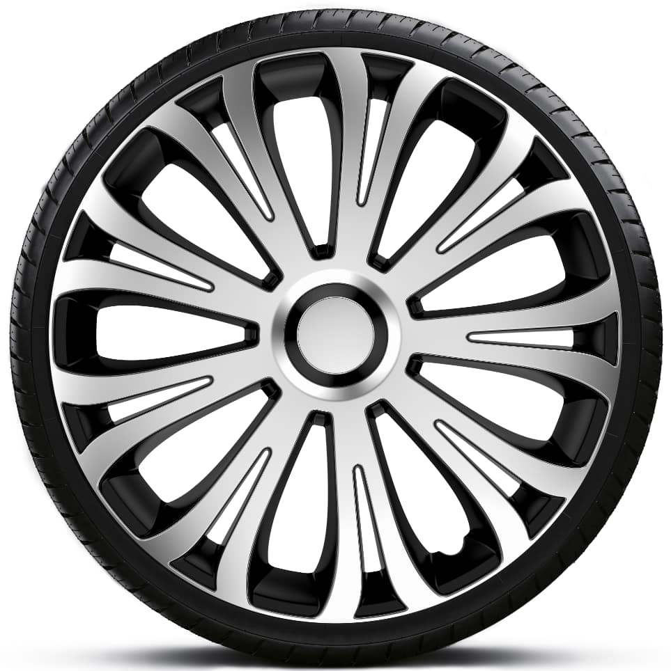 Poklice 15" AVERA SILVER BLACK