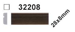 Samolepící lišta černá, 5m, 28x8mm, 32208/5