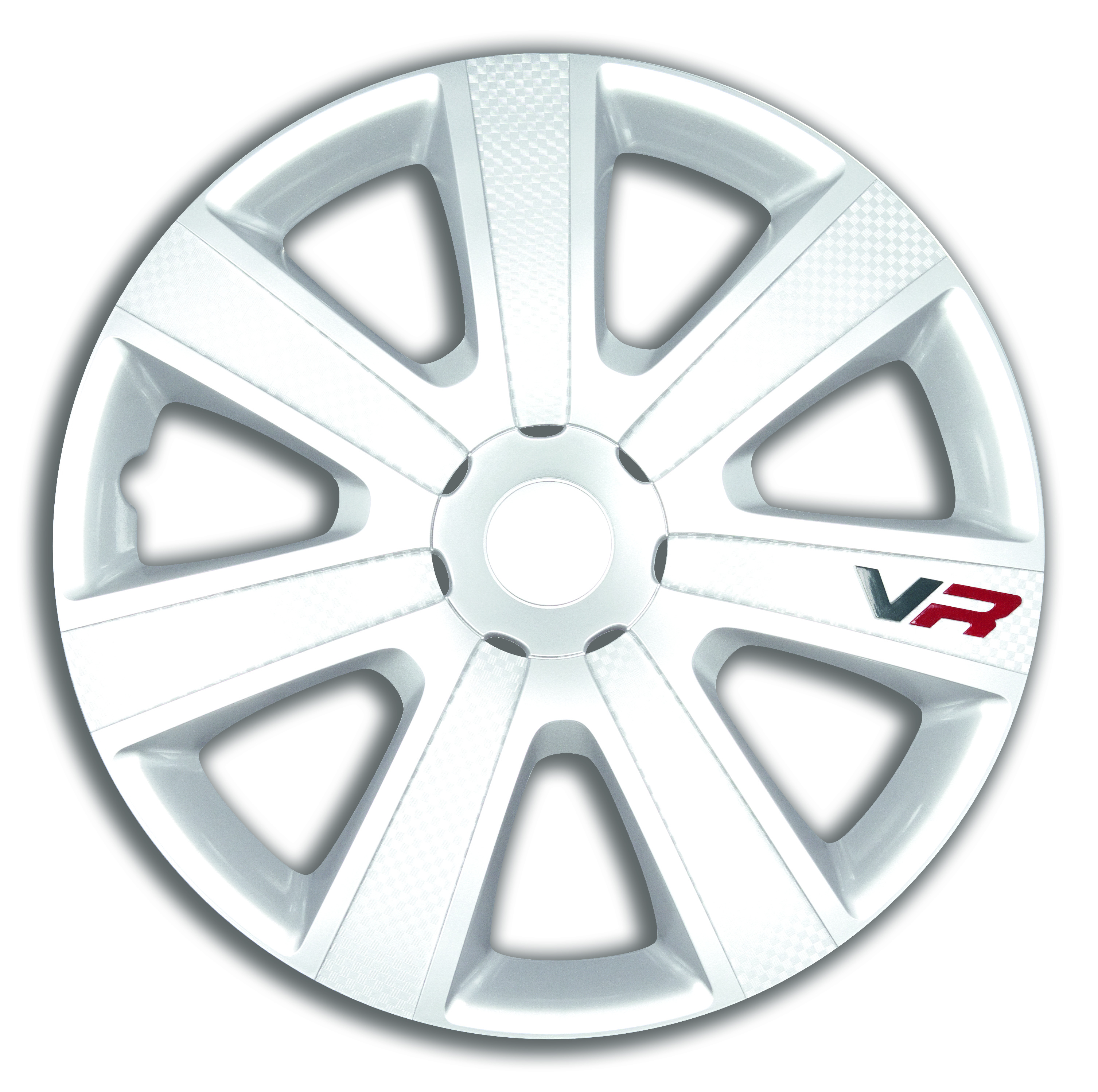 Poklice 16" VR CARBON WHITE
