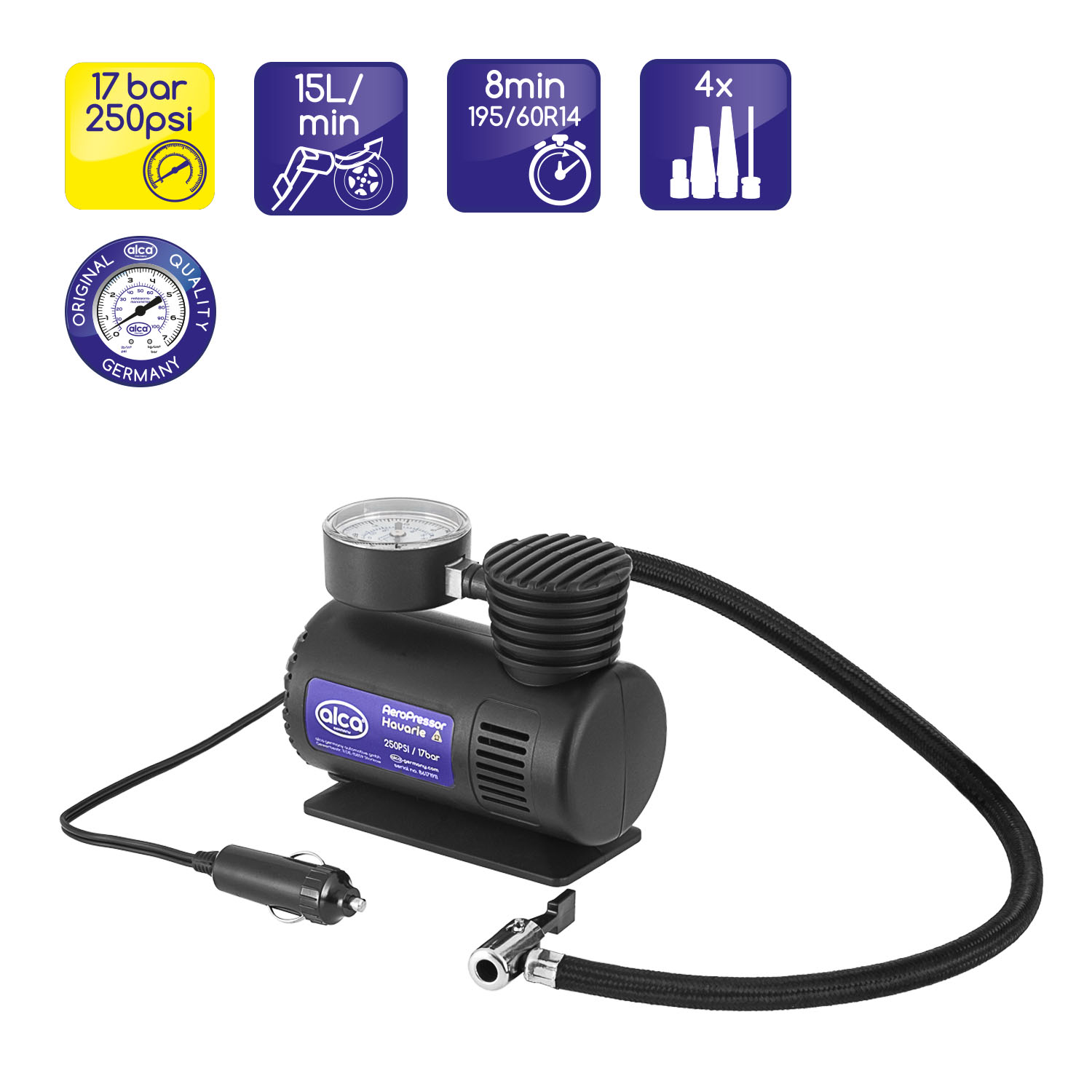 Kompresor 12V/17 BAR, 203000