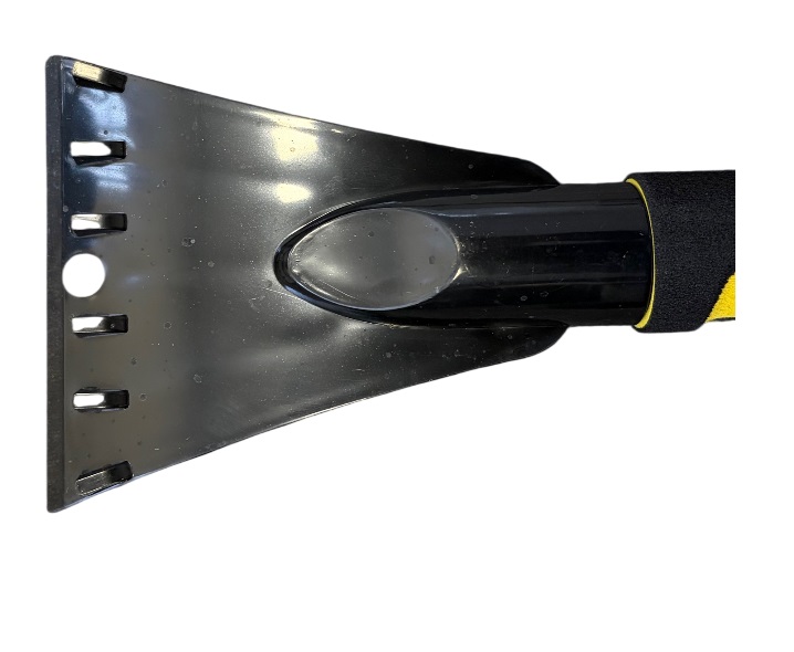 Smetáček se stěrkou a škrabkou teleskopický 74-119cm, skládací, šíře stěrky 23cm, SB-02