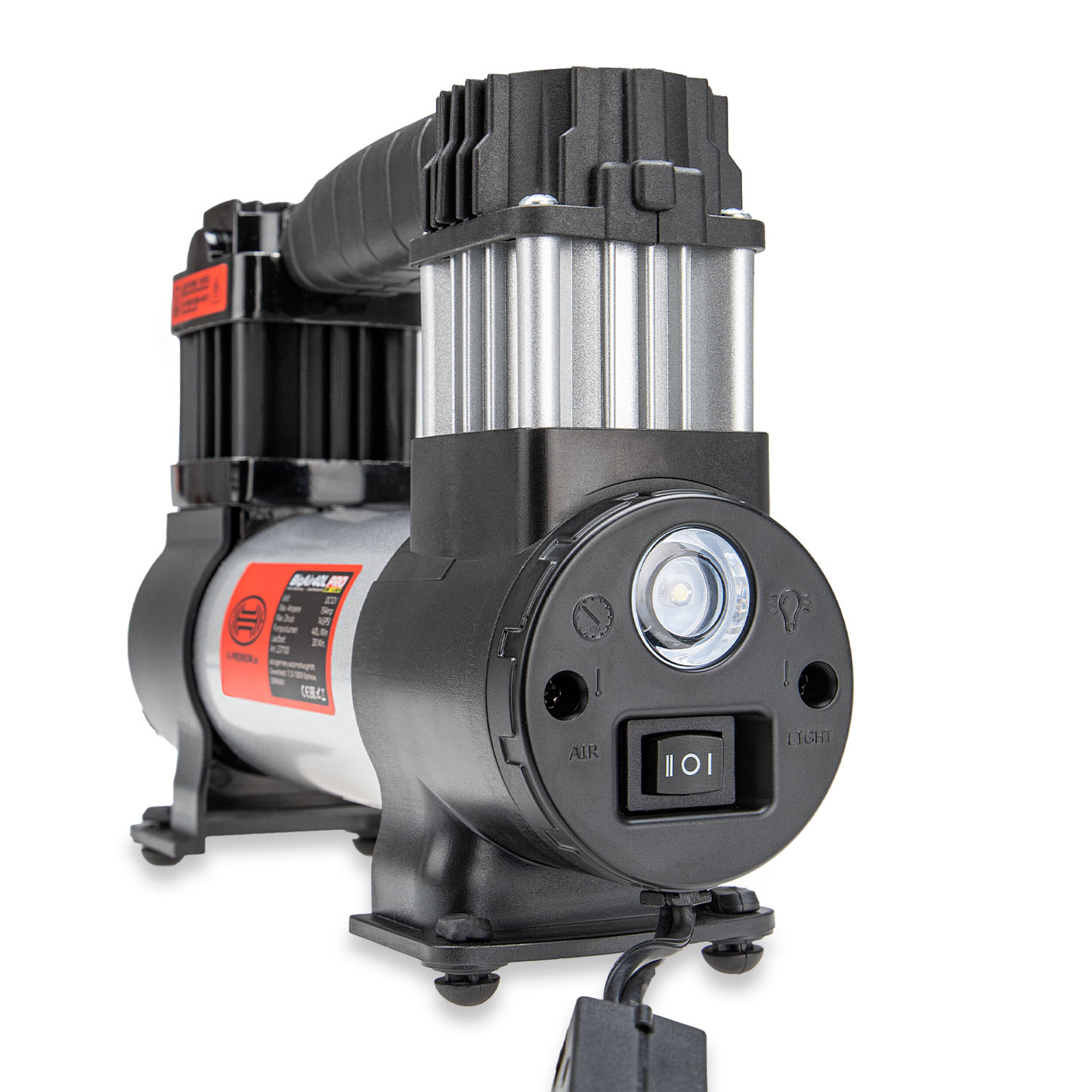 Kompresor 12V BigAir 9 BAR, 40l/min proudění vzduchu, s osvětlením, 237100