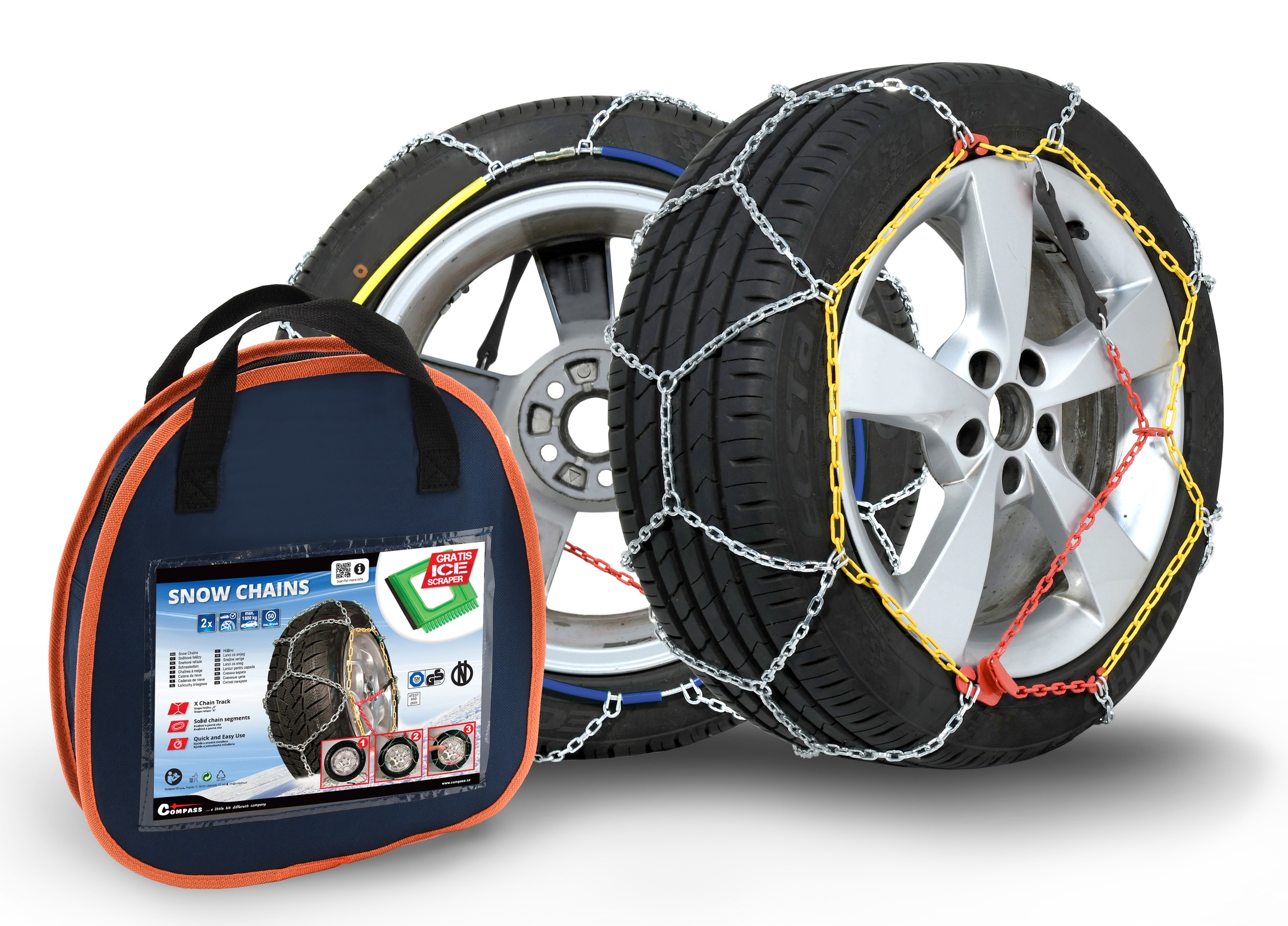 Sněhové řetězy X100 NYLON BAG, 01420
