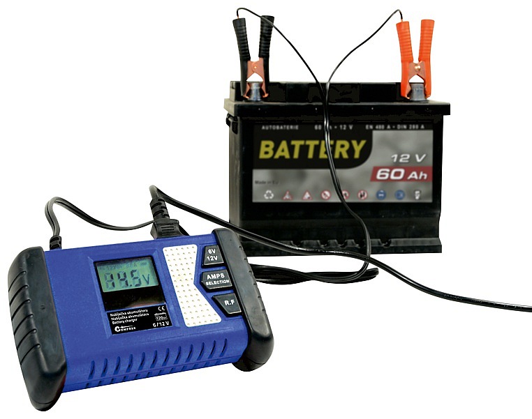 Nabíječka autobaterií PROFI mikroprocesor 6/12V pB/GEL/AGM max. 120Ah, 07154