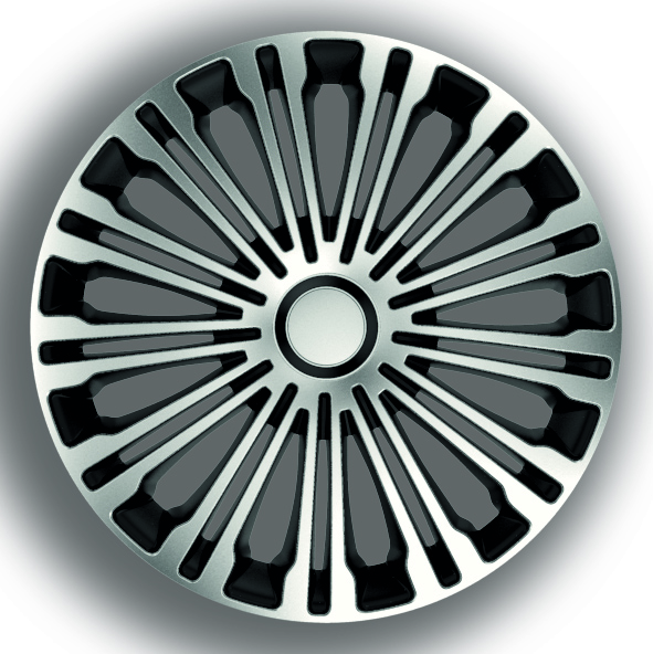 Poklice 17" VOLANTE SILVER BLACK