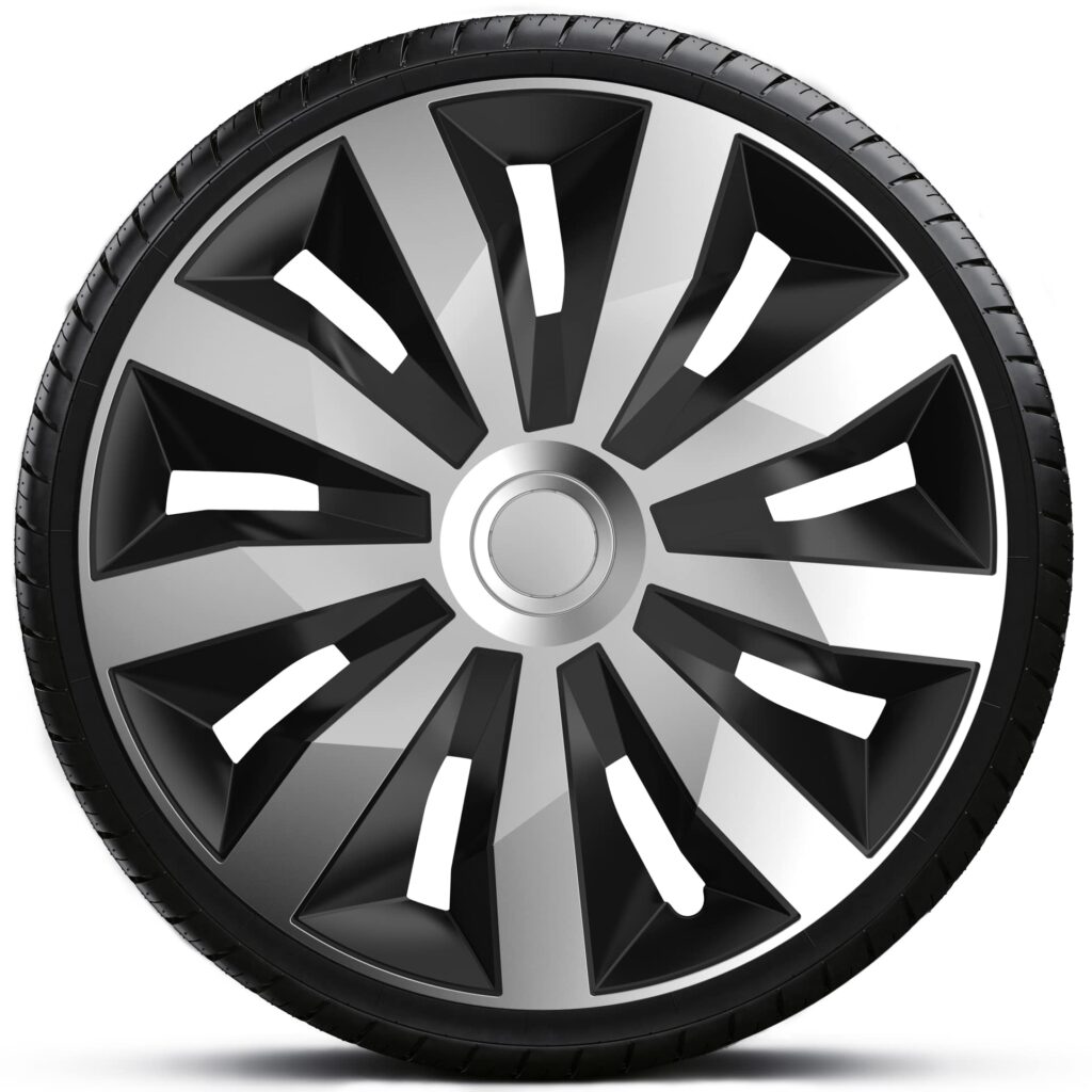 Poklice 16" PENTA SILVER BLACK