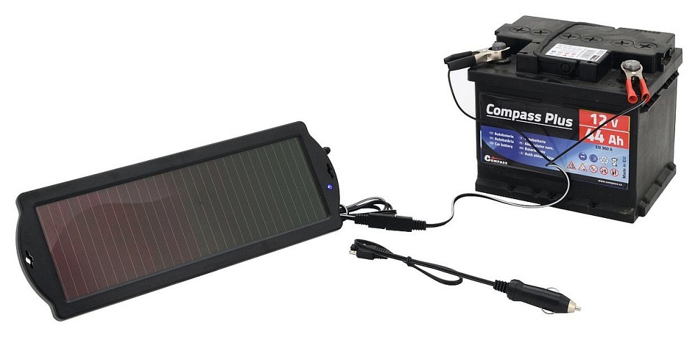 Nabíječka solární 1,8W udržovací, 07168