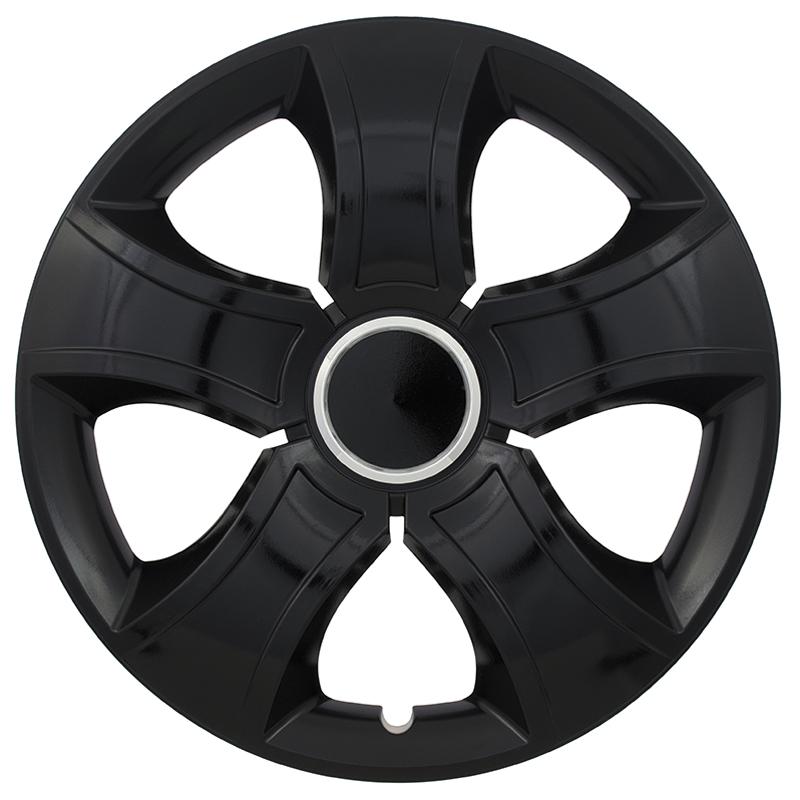 Poklice na kola auta 15" BIS RING BLACK