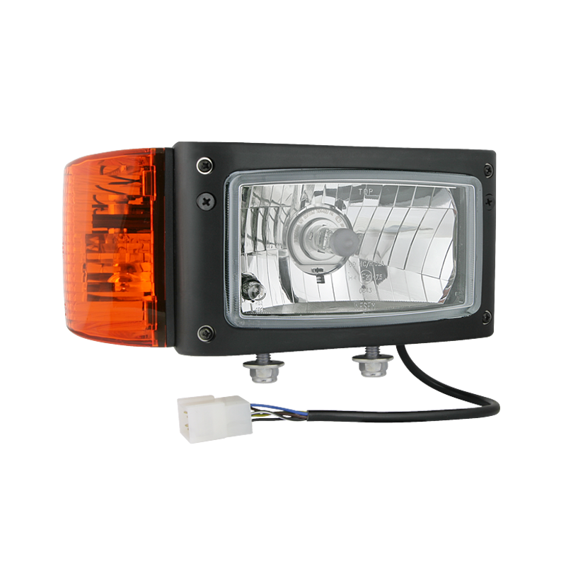 Světlo H4 L4F 245x110, držák omega, 12V žárovka, kabel 3m, 42780