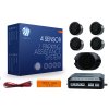 14812 parkovaci senzor cp17b 18mm buzzer 4x cerny