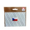 4297 cr vlajka 3x1 8cm poloplast a cz 030