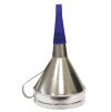 Trychtýř kovový rovný koncovka plastová - prů.16cm, 83422_b