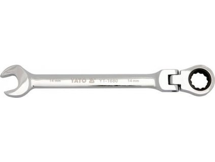 Klíč ráčnový očkoplochý  8mm přepínatelný YT-1674 YATO