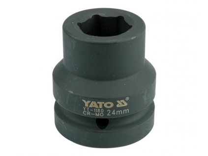 1" hlavice 24mm šestihranná průmyslová YT-1180 YATO