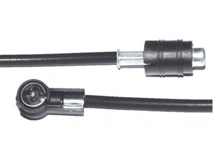 Anténní adaptér RAST2 - VW, Opel ISO kabel 150cm