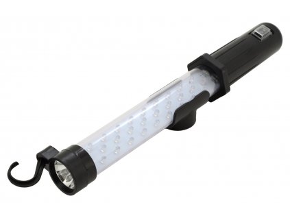 AKU montážní lampa 27+7 LED nabíjecí 12-220V Li-ion