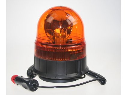 Halogen maják 12 i 24V oranžový magnet ECE R65 výška 160mm