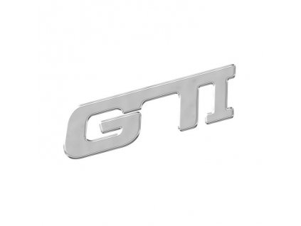 Znak / car logo chrom - GTI PLASTIC