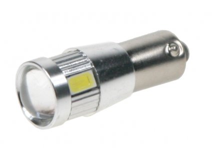 Autožárovka 12-24V BA9s  6LED-5730SMD bílá