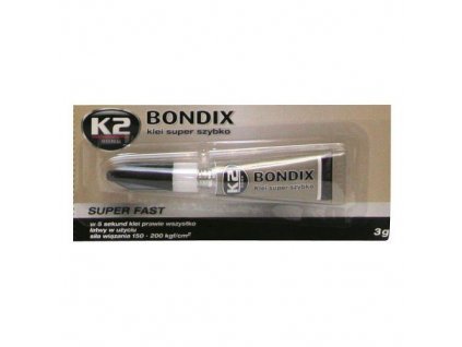  Vteřinové lepidlo K2 BONDIX 3g