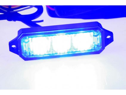 MINI PREDATOR 3x1W LED 12-24V modrý
