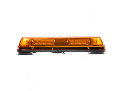 LED rampa 440mm oranžová magnet 12V 24xLED 1W ECE R10