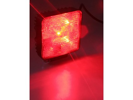 Výstražné LED světlo vnější, červené, 12/24V