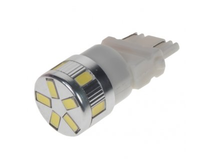 Autožárovka 12-24V T20 (3157) 11LED-5730SMD bílá