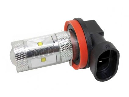 Autožárovka 12-24V H8 30W CREE LED 6x5W bílá