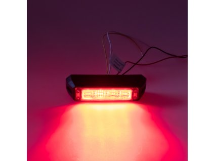 PROFI výstražné LED světlo vnější, červené, 12-24V, ECE R65
