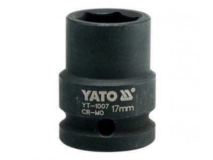 1/2" hlavice 17mm šestihranná  průmyslová YT-1007 YATO