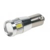 Autožárovka 12-24V BA9s  6LED-5730SMD bílá