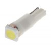 Autožárovka 12V T5 1LED-3SMD bílá