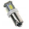 Autožárovka 12V BA9s  6LED-5730SMD bílá