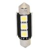 Autožárovka 12V sufit 36mm  3LED-3SMD s chladičem bílá