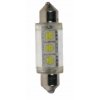 Autožárovka 12V sufit 39mm  3LED-3SMD bílá