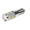 Autožárovka 12-24V BAX9s 10LED-5730SMD bílá