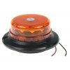 LED maják 12-24V 12x3W oranžový magnet ECE R65 výška 56mm