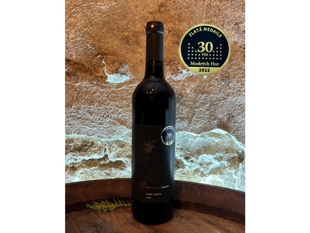 Červené víno CabFra 2016