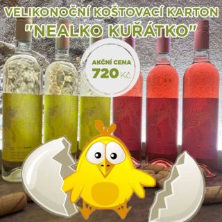 Karton "Nealko 🐣 Kuřátko" 100% hroznový mošt z našich vinic (odrůda Müller Thurgau a André) na kterém jsme si dali opravdu...